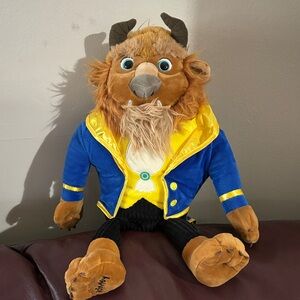 Disney Scentsy Beast Plush with Blue and Yellow Jacket